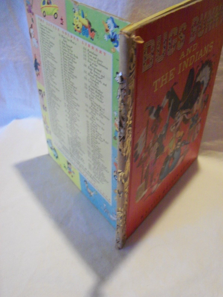 1951ABUGS BUNNY AND THE INDIANS Little Golden Book Lot 11 eBay