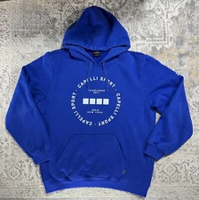 Capelli Sport Blue Pullover Hoodie Men’s Size L Soccer New York 10016