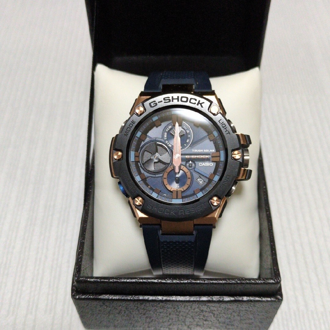 2018 Casio G-shock G-steel Gst-b100g-2ajf Smartphone Link Men's