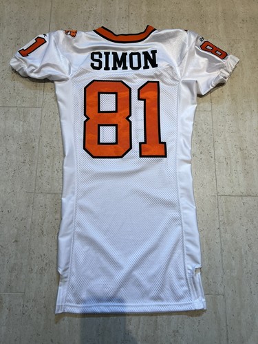 Team Issued Reebok Geroy Simon BC Lions CFL Fußball Trikot Gr. 42 +4 - Bild 1 von 6