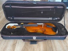 Wamsley Handcrafted 16  Viola with Case Carbon Fiber Bow, Rosin And Shoulder Rest