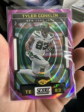 2023 Score Pink Eclipse Tyler Conklin /199 New York Jets