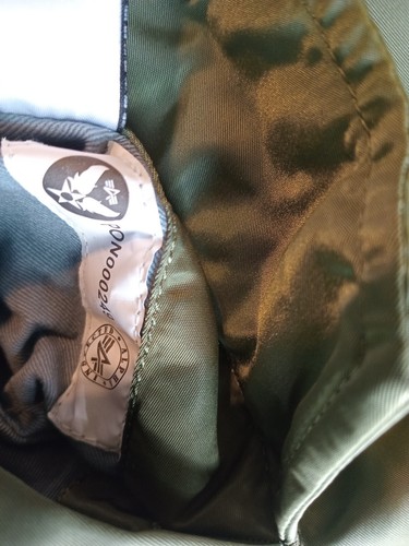 Vintage Alpha Industries Ma-1 Flyer’s Bomber Jacket Men’s Large Green Reversible - Picture 8 of 11