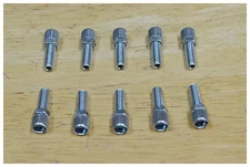 Bicycle Bike brake cable  steel barrel adjusters (10) - Silver 6mm x 1"