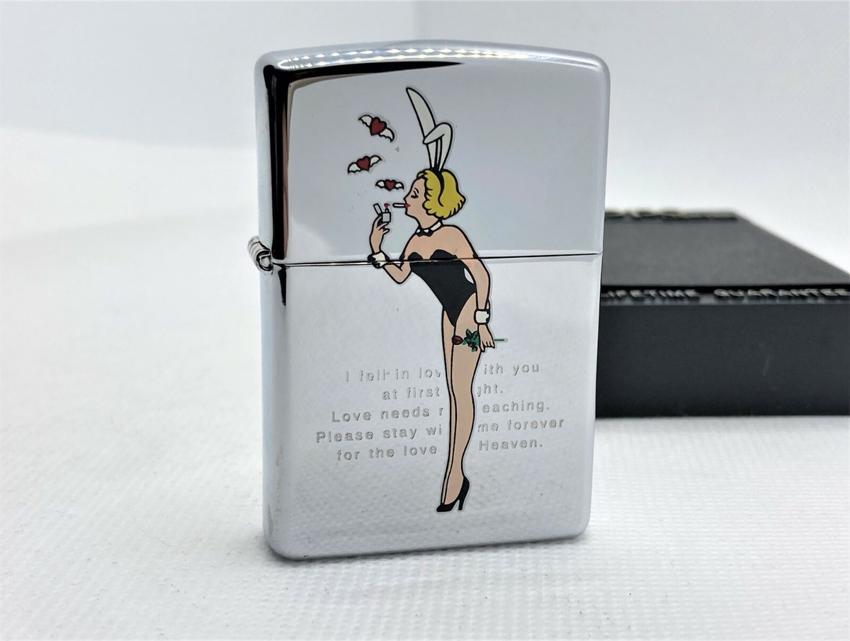 New ZIPPO 2000 Limited Model Windy the Varga Girl Bunny Ears 