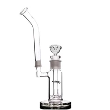 Tall 13“ Knife cutting Glass Removable Middle Perc Hookahs Smoking Pipes 18mm