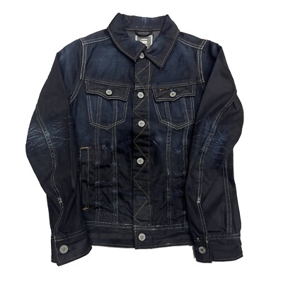 G-STAR Herren Indigo Aged Blue Slim Taylor 3D Jacke UVP 100£
