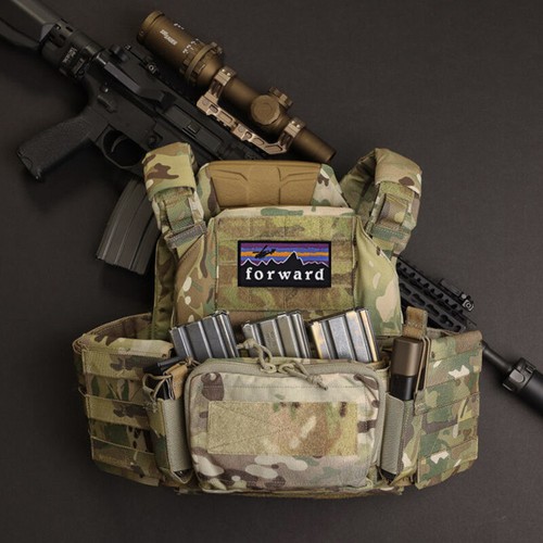 PEW Tactical Vest Thorax HSP Style Plate Carrier Light Weight Front Bag&Rear Bag - Picture 12 of 18