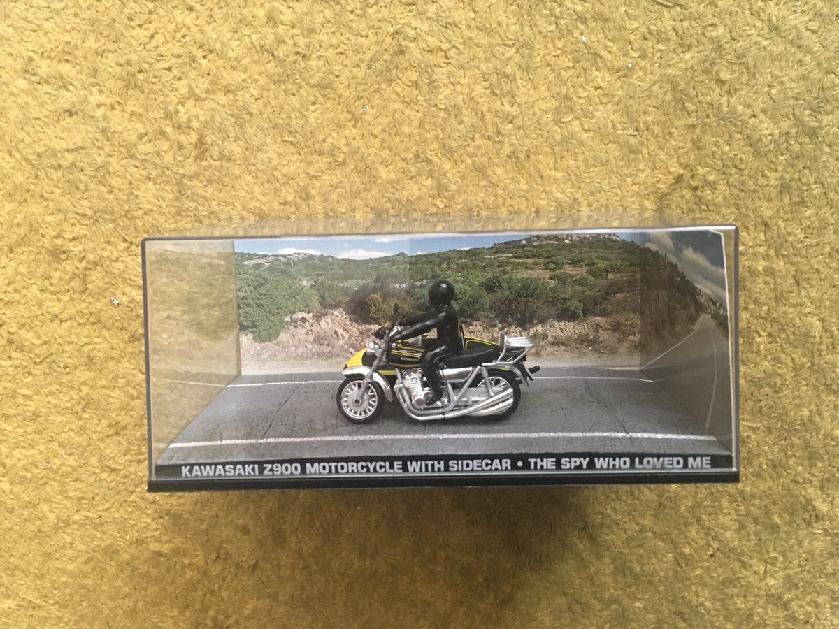 James Bond Car Collection Kawasaki Motorcycle With Sidecar Spy Who Loved  Me