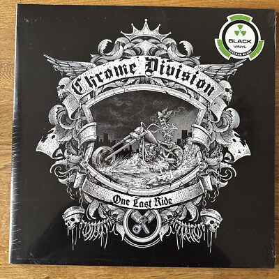 CHROME DIVISION - ONE LAST RIDE  - Black Vinyl LP - NEU
