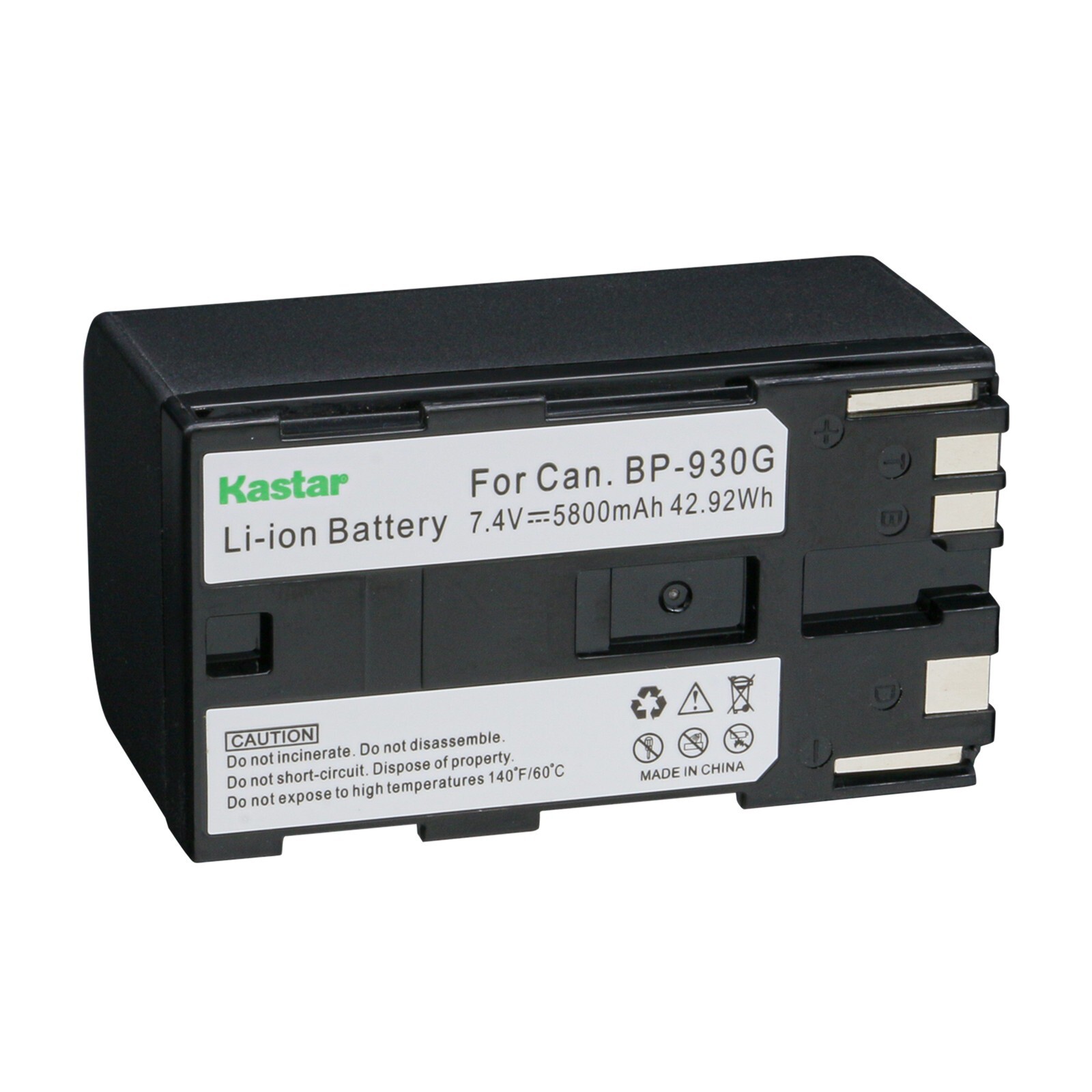 Kastar Battery Pack Replacement for Canon GL1 GL-1 DM-GL1 GL2 GL-2 DM-GL2 XL-H1S