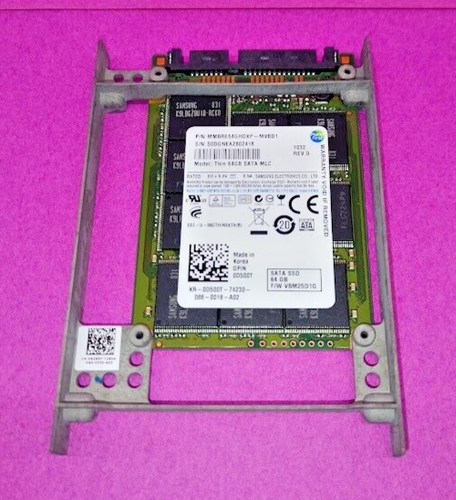 Samsung Plant First Thin 64GB Sata MLC Laufwerk mit Caddy (MMBRE64GHDXP-MVBD1)