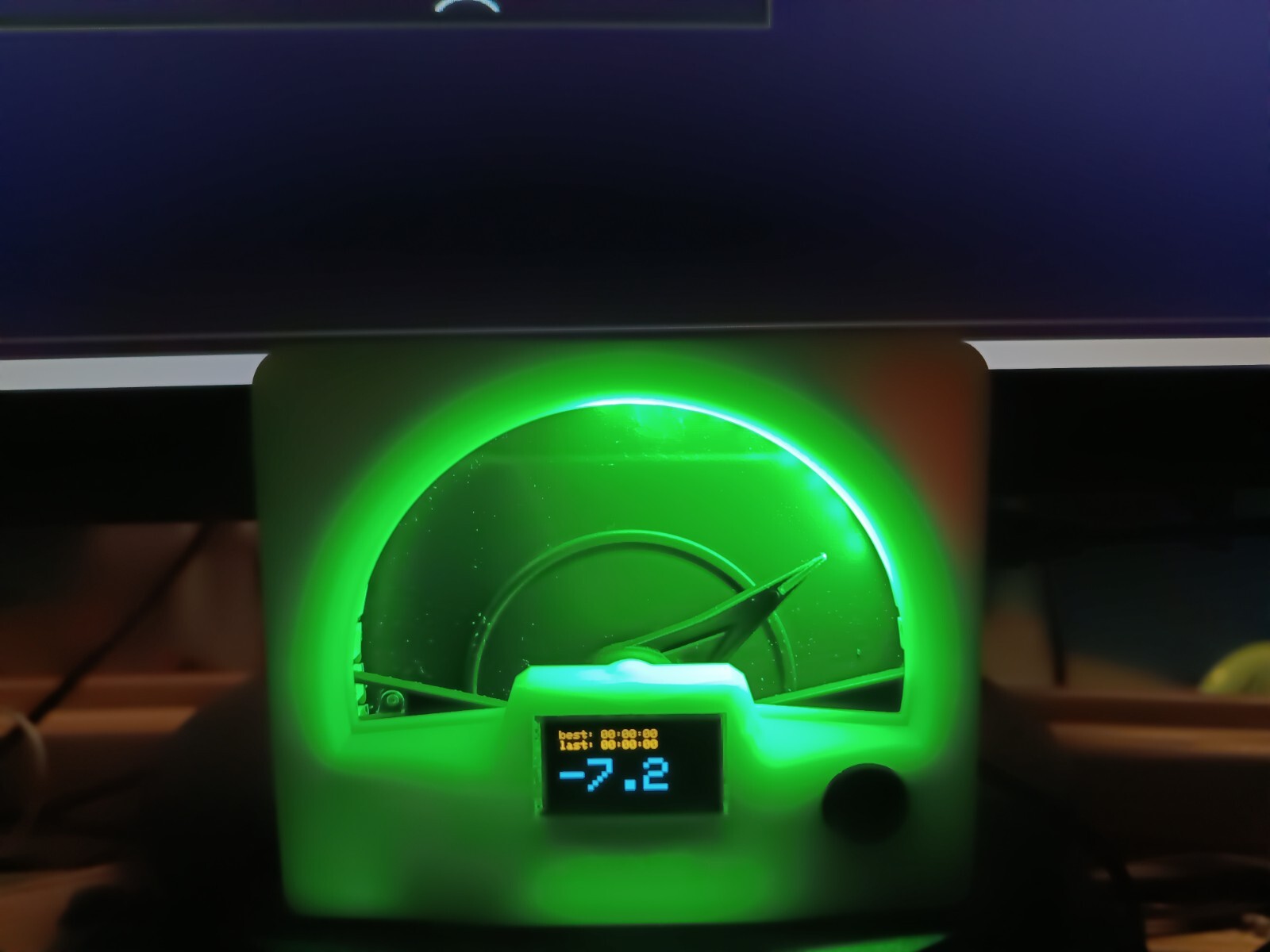 sim racing, lap timer, analogique ,BARN'Machine, simulateur automobile