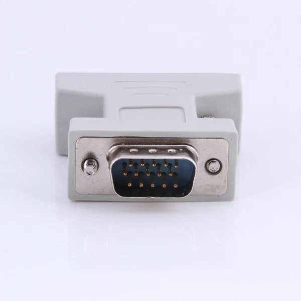 DVI-I Female Analog (24+5) to 15pin VGA Male Connector Adapter LCD video monitor - Image 3 of 3