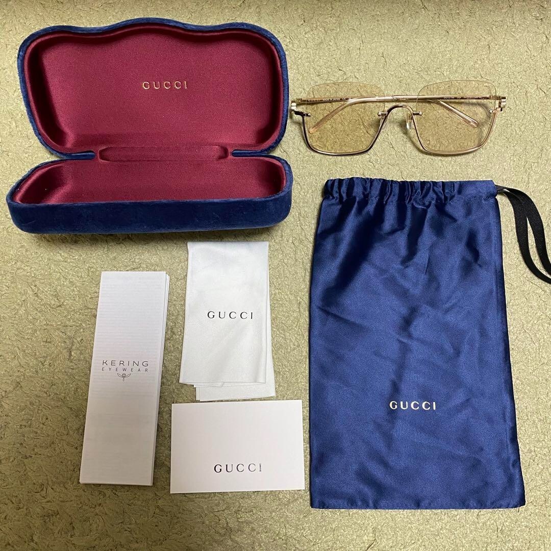 Gucci sunglass  グッチ サングラス GUCCI Square frame sunglasses GG1279S metal Fashion
