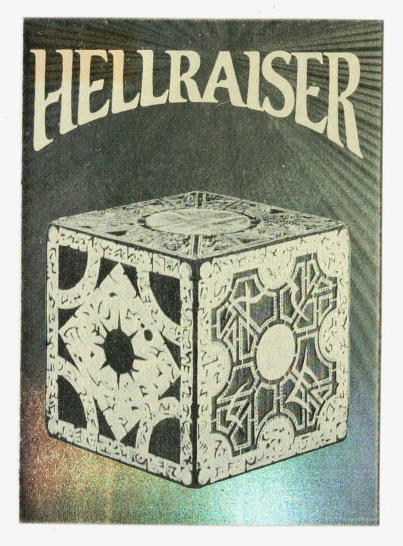 Puzzle Box - 1992 Eclipse Hellraiser Gold Hologram card B
