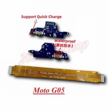 OEM Type-C Charging Port Jack Board MotherBoard Cable Flex For Motorola Moto G05