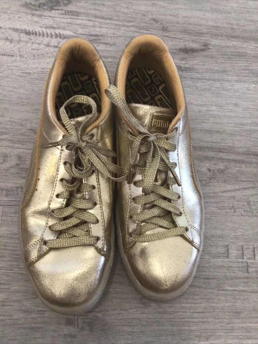 Puma Unisex Metallic 50th Anniversary Sneakers Womens 9 Mens