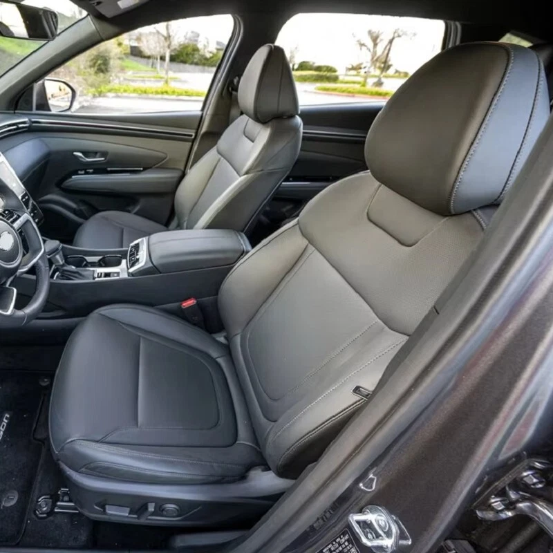 PARA HYUNDAI TUCSON 2005-2024 MOTOPTES DURADEROS ASIENTOS DE COCHE PERSONALIZADOS FUNDAS DE CUERO Foto 2 de 4