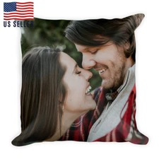 Personalized Photo Pillow Case or anything you Want to be printed on it, Custom