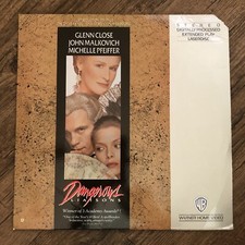 Dangerous Liaisons / Camille Claudel / Henry  June -LASERDISC LOT