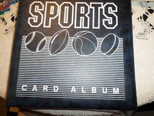 SPORTS CARD BINDER-MIXED SPORTS MLB, NFL, HOCKEY 500 CARD LOT 1989-2020