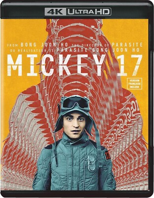 Mickey 17 - 4K Ultra HD + Slipcover - Bilingual - New - Ships in Box