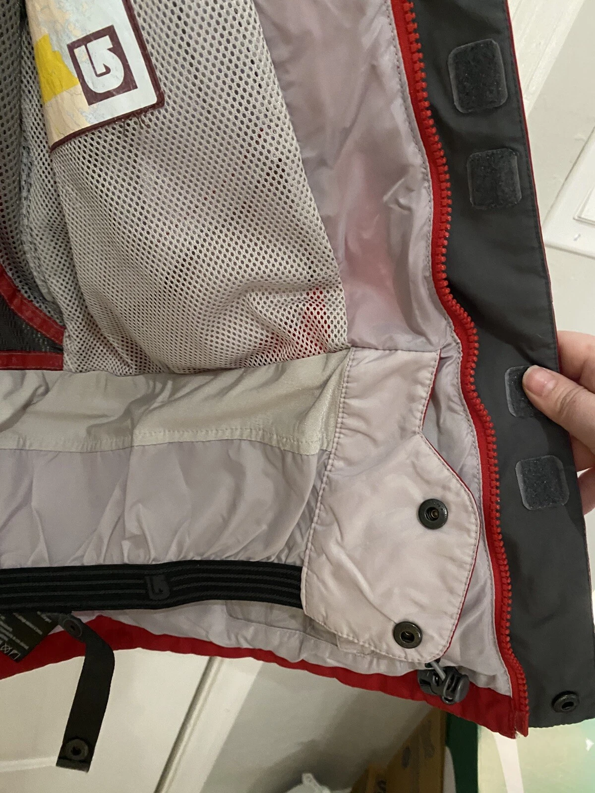 burton 77 division ski jacket