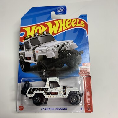 Hot Wheels Red Edition Target Exclusive 67 Jeepster Commando 