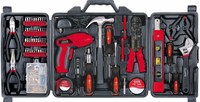 161 Piece Kit With 4.8 V Screwdriver Chrome, Metal, Plastic Materials 161 Piece Kit With 4.8 V Screwdriver Chrome, Metal, Plastic Materials