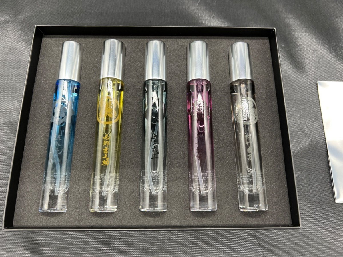Ryu ga Gotoku Ishin! KIWAMI Eau de Toilet Fragrance 8ml × 5 Set