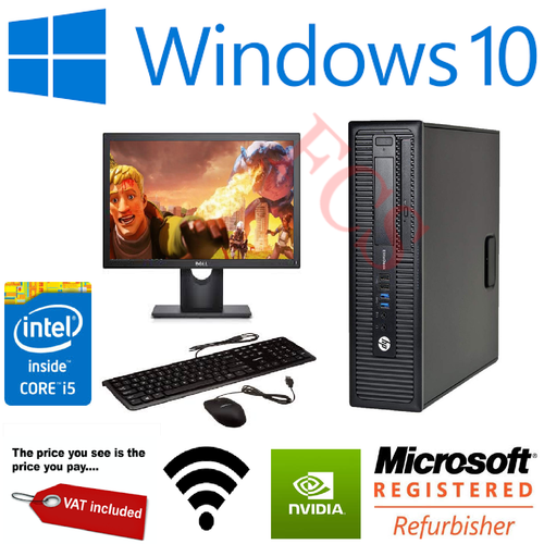 FAST GAMING PC HP LENOVO BUNDLE COMPUTER INTEL i5 4th Gen 3Ghz + 8GB 320GB GT730 - Picture 3 of 6
