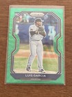 2021 Panini Prizm Green Wave Prizm Parallel #90 Luis Garcia Houston Rookie RC