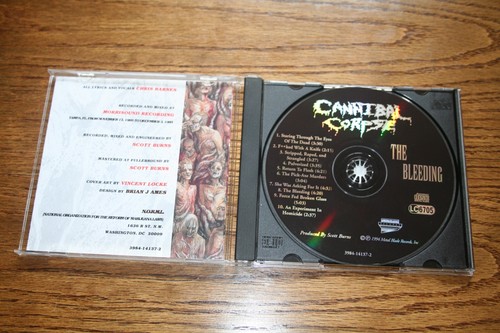 CANNIBAL CORPSE-" THE BLEEDING" CD 1994 - Bild 2 von 3