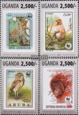 ouganda 3143-3146 (complète edition) neuf avec gomme originale 2013 Timbres avec