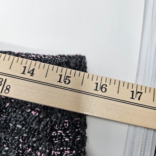Derek Lam 10 Crosby Tweed Mini Skirt Gray & Pink Women’s Size 6 NEW Preppy - Picture 10 of 11