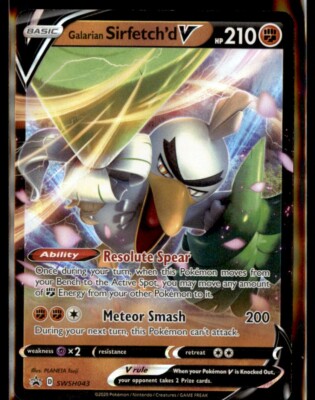 2020 Sword & Shield, Promos - Sword & Shield Promos Galarian Sirfetch d V