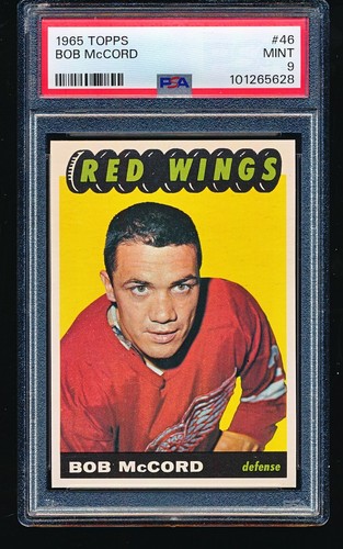 1965 Topps BOB McCORD #46 PSA 9