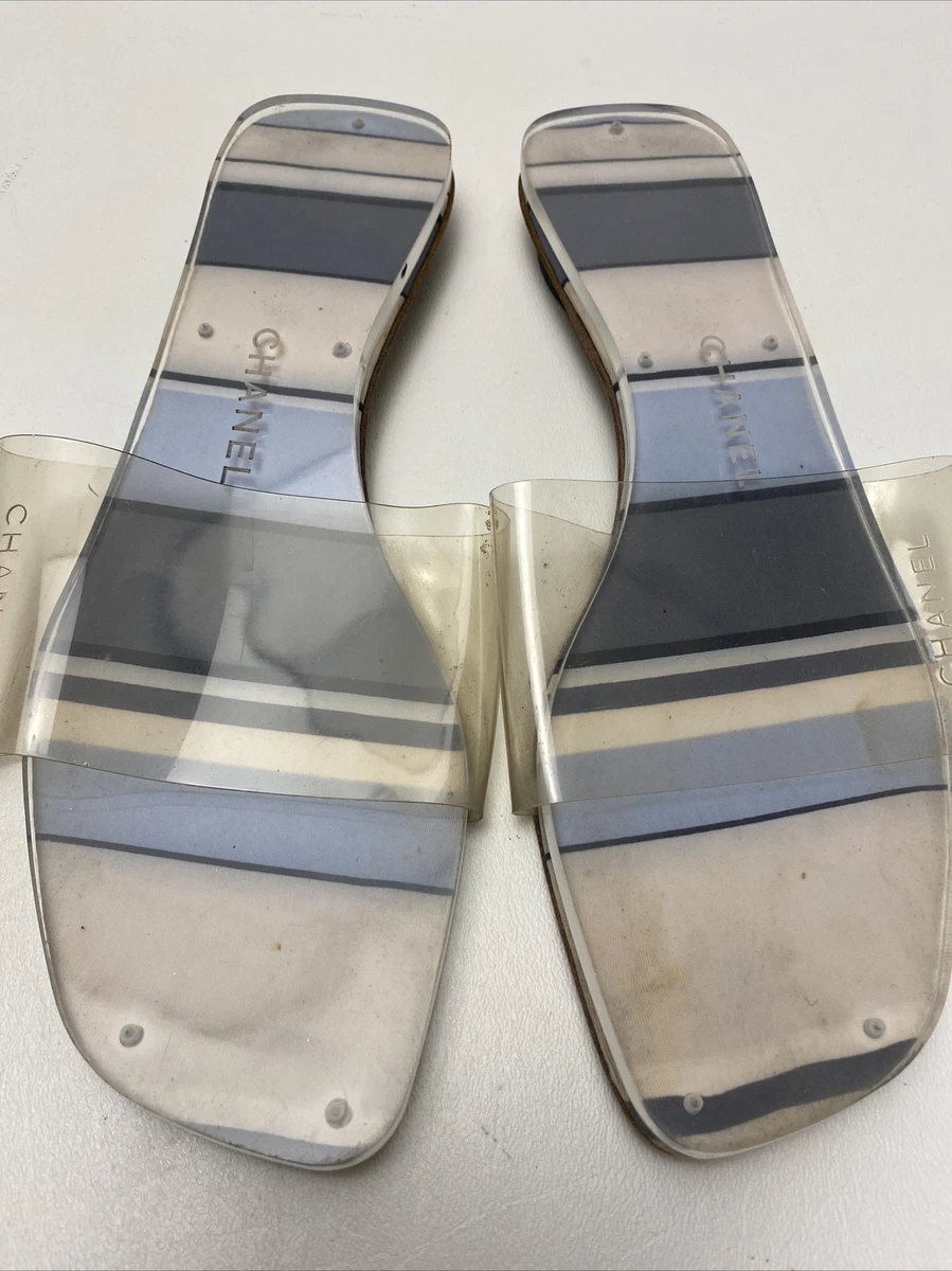 Chanel transparent sandals new arrivals