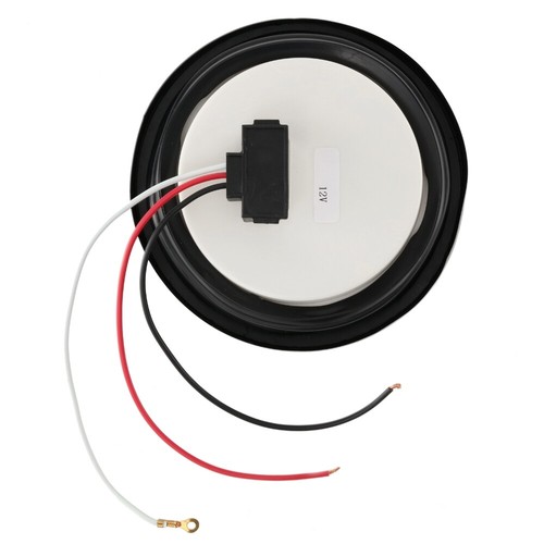 Pair 12V 4"inch Smoke Lens Round LED Truck Trailer Stop Turn Tail Brake Lights - Foto 12 di 12
