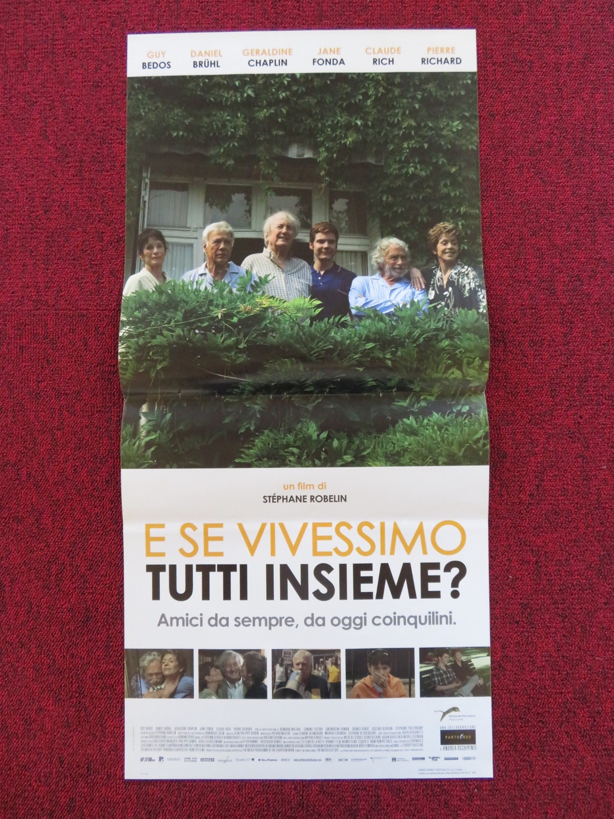 Locandina originale film E se vivessimo tutti insieme? (2012) - Regia di Stéphane Robelin