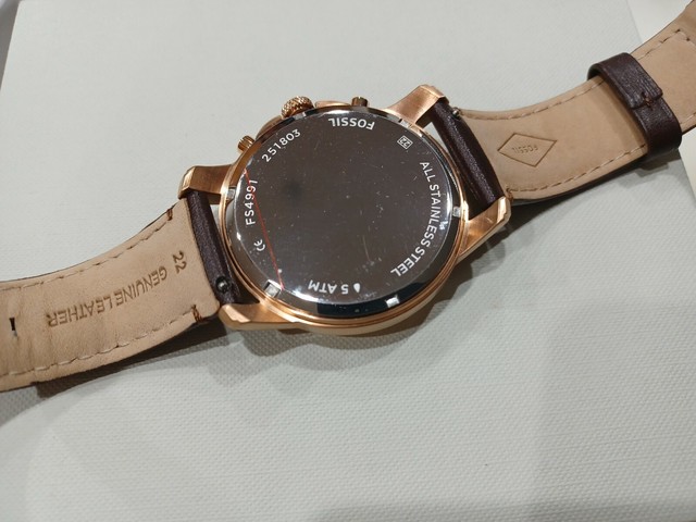 Fossil FS4991 Grant Chronograph Rose 
