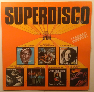 Superdisco       LP        Ariola         u.a. Grace Jones+Bob Marley+Eruption