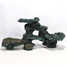 3D Riffgestein 62 x16 x30 cm, Aquarium Riff, Meerwasser Felsen,Stein Nachbildung