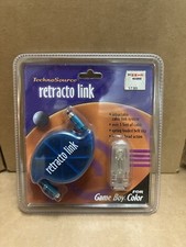 Vtg Rare New Gameboy Color Accessory TechnoSource Retracto Link Cable System