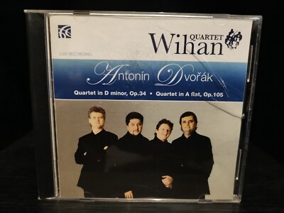 Wihan Quartet - Dvorák: String D Minor Op.34/A Flat Op.105 (CD, 2010) Album