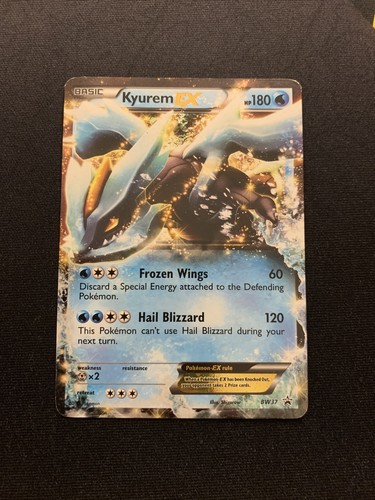Kyurem EX BW37 LP -Ultra Rare Pokémon Card- Black Star Promo (7)