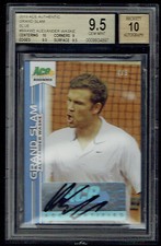 Alexander Waske signed autograph auto 2013 Ace Authentic Grand Slam 4/5 BAS 9.5