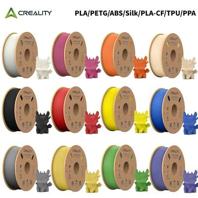 【Buy 6 get 4 free】Creality 3D Printer Filament PLA PETG ABS Silk PLA-CF PLA+ TPU - image 1 of 4