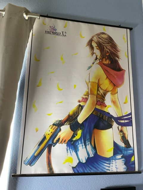 Final Fantasy X-2 Yuna Wall Art Scroll | eBay